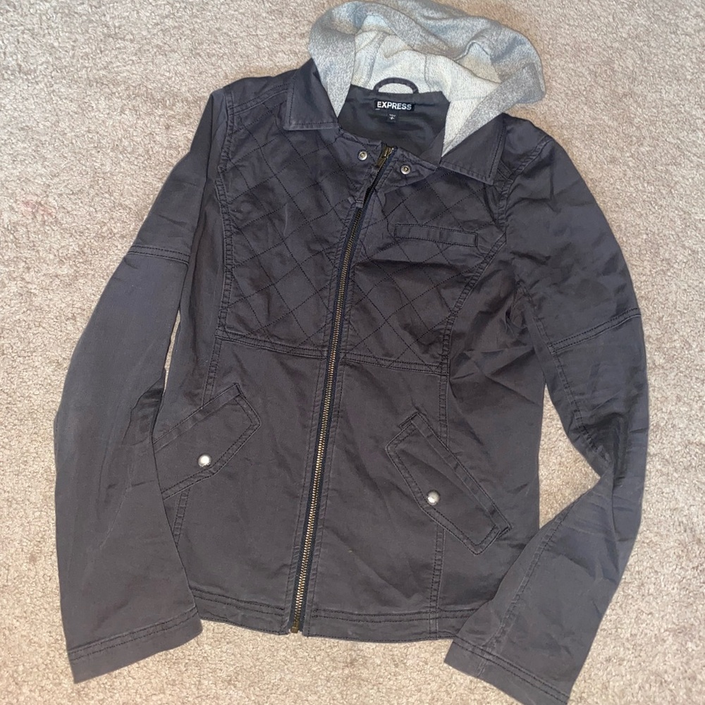 Express Jacket with Sweatshirt Hood